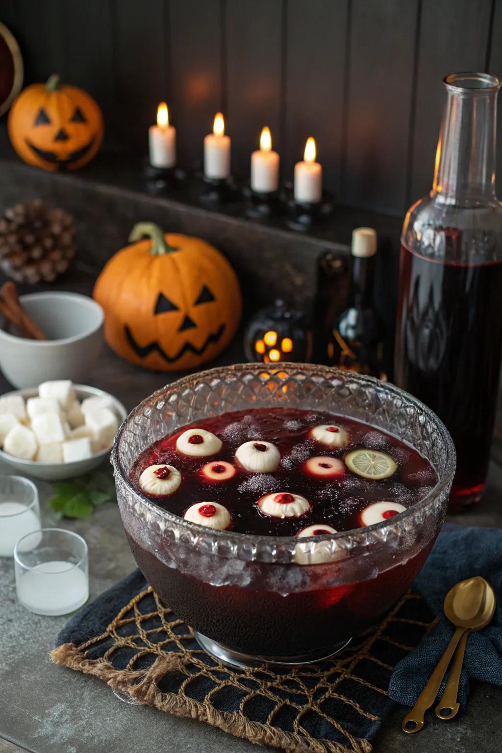 A punch that’s sure to keep an eye on your guests!