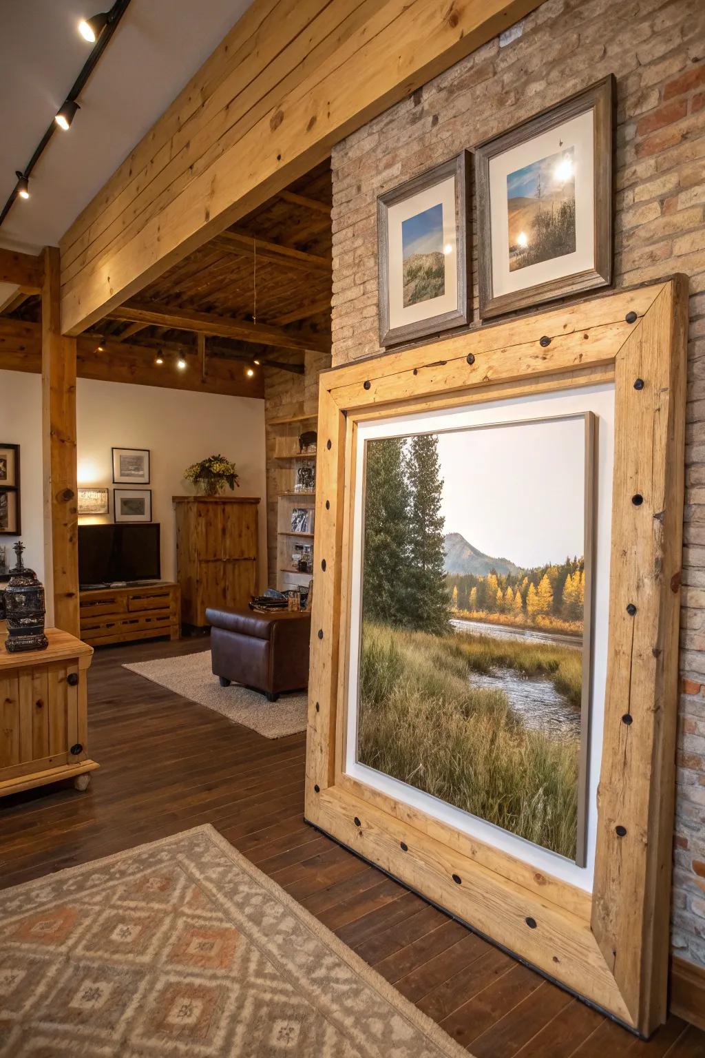 Handcrafted surrounds inject a personal essence into your aesthetic.