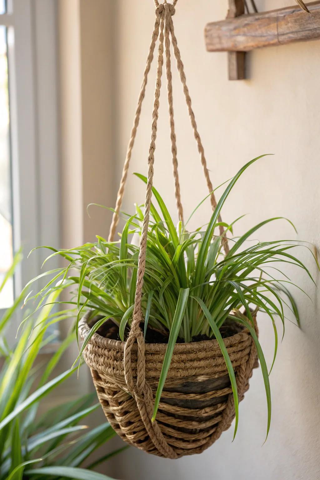 Elevate your space with a floating garden brimming with lemon balm charm.