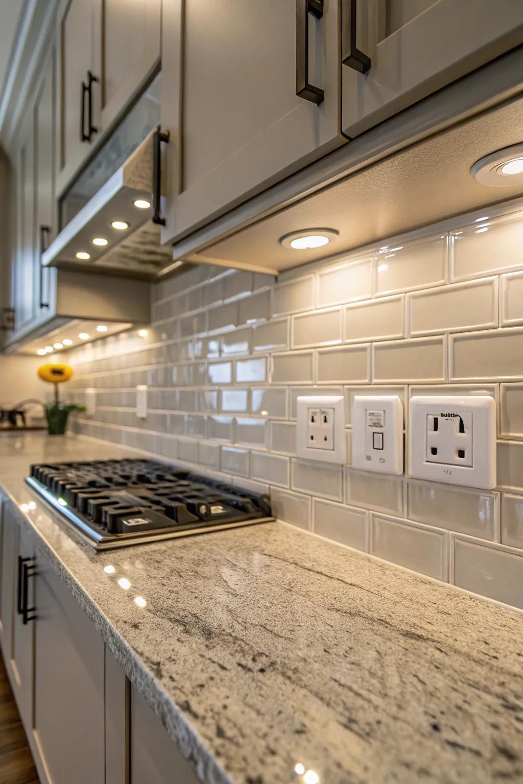 Streamlined design accompanied by concealed utility.