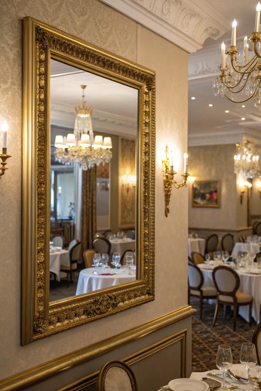 Shimmering sheens introduce a sense of opulence.