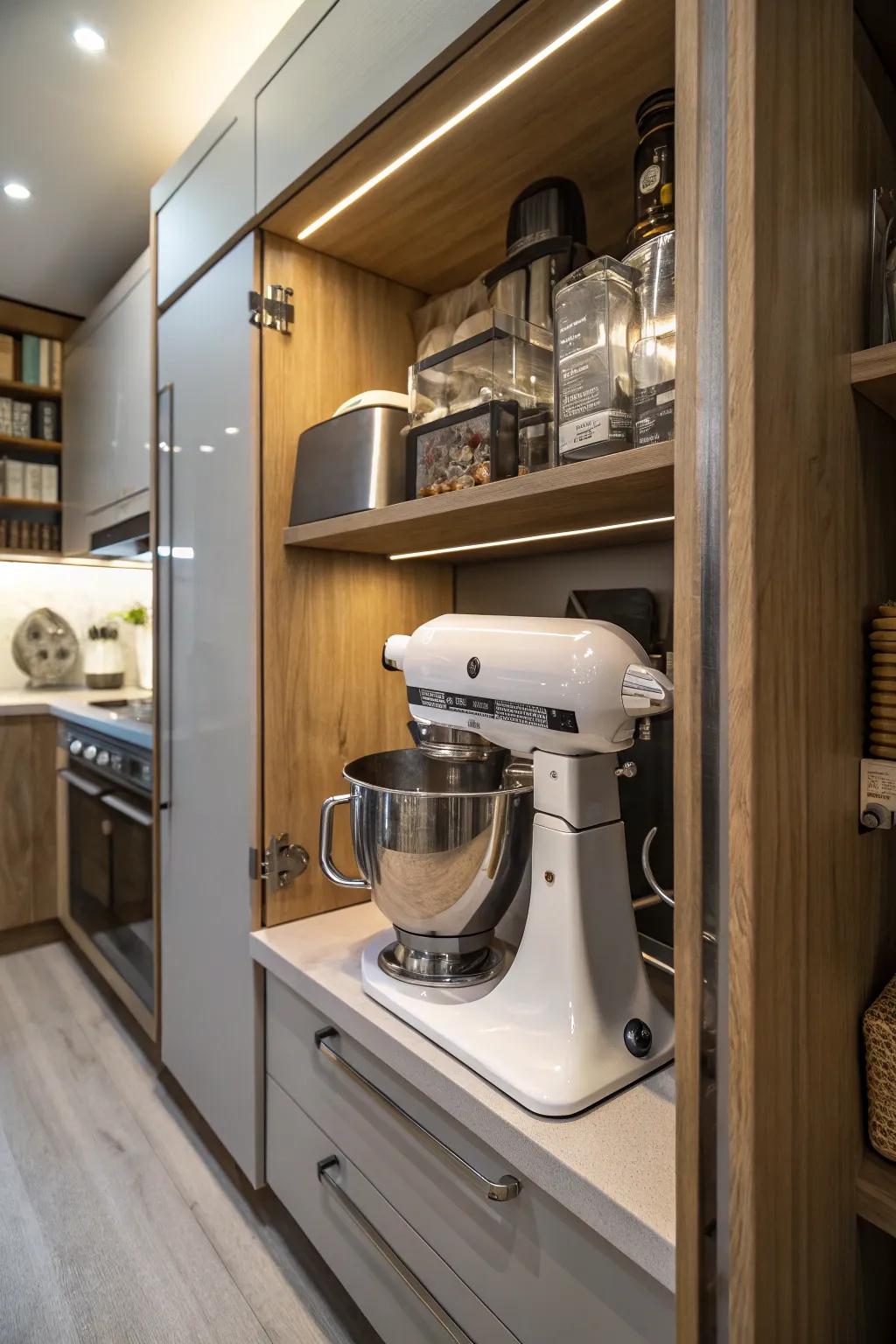 Uncomplicated elegance: Lifting your mixer effortlessly to the forefront