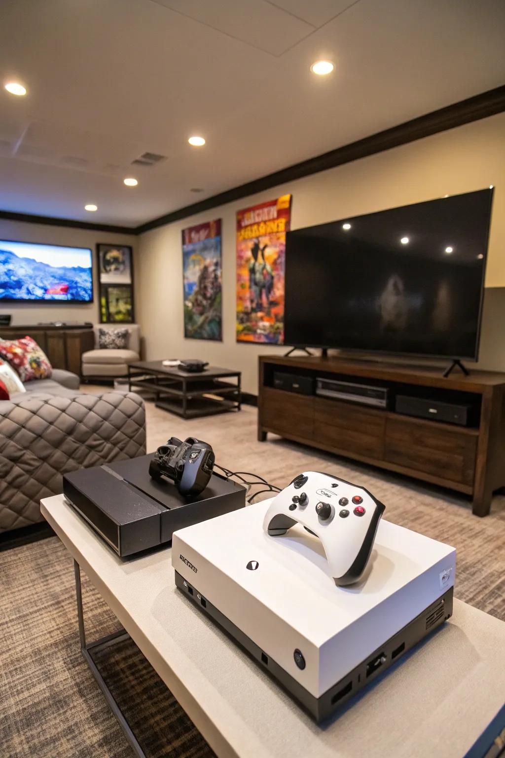 Advanced gaming gear guarantees hours of endless entertainment.