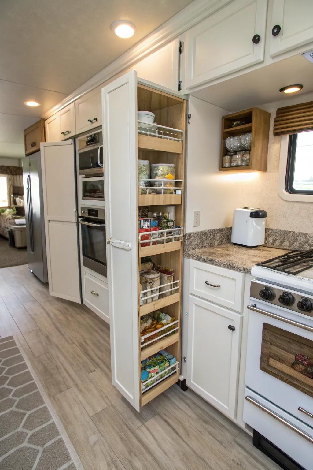 Use smart storage to make the most of your space.