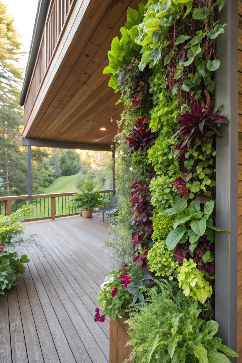 Bring life to your walls with a breathtaking vertical garden.