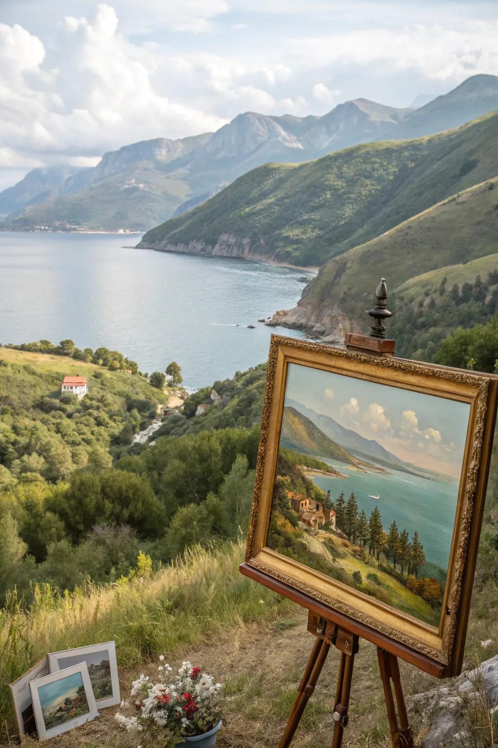 Natural landscapes offer a revitalizing breath of outdoor freshness.