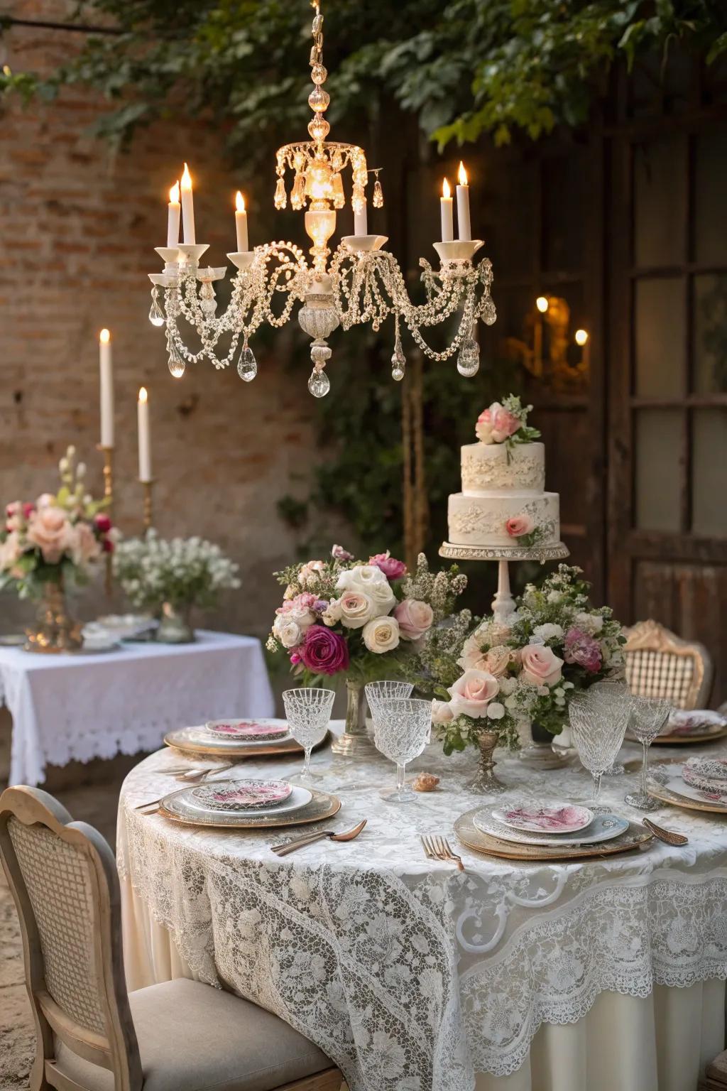 A historic-inspired wedding theme boasting timeless sophistication.