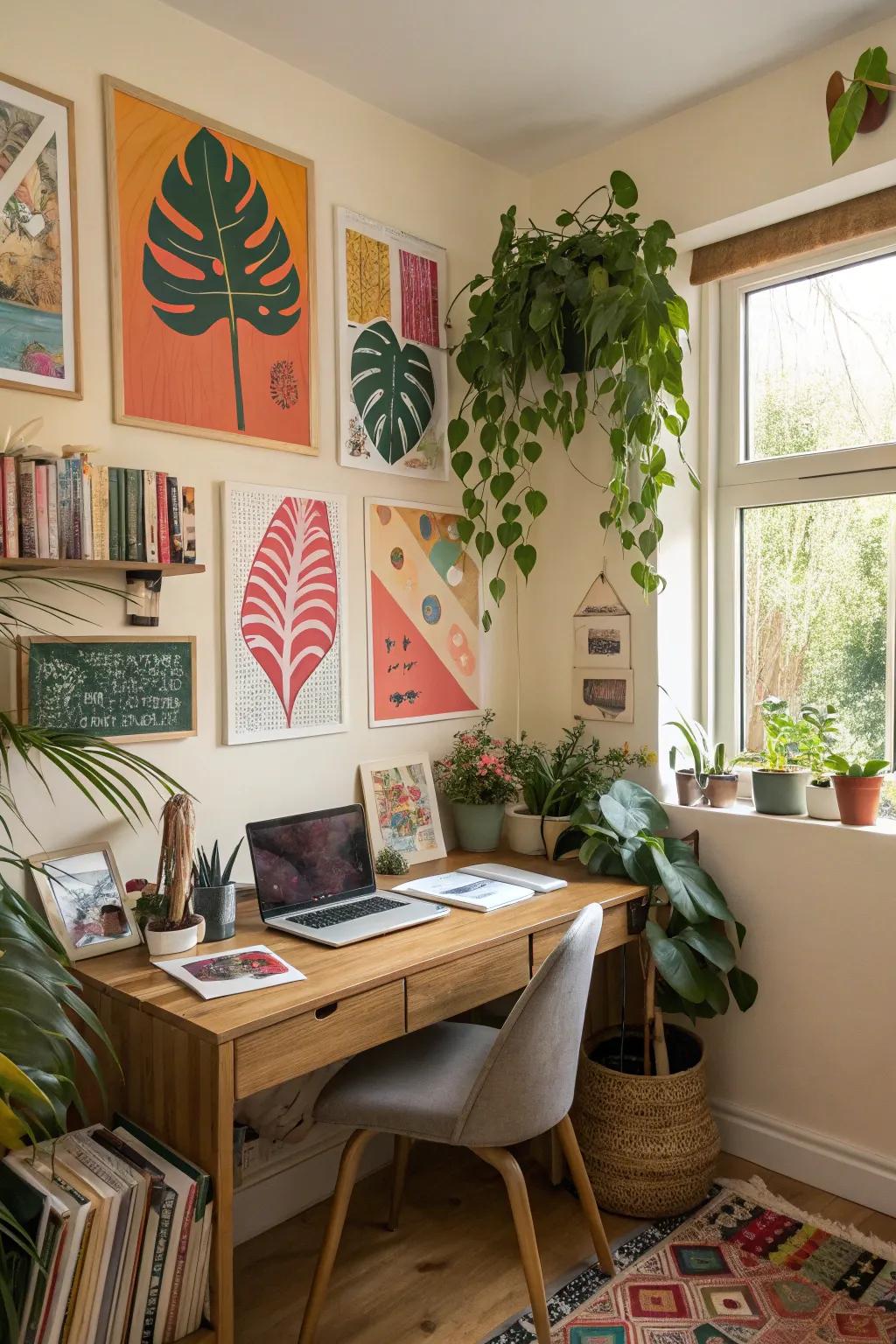 Your personal style transforms your workspace into a place of inspiration.