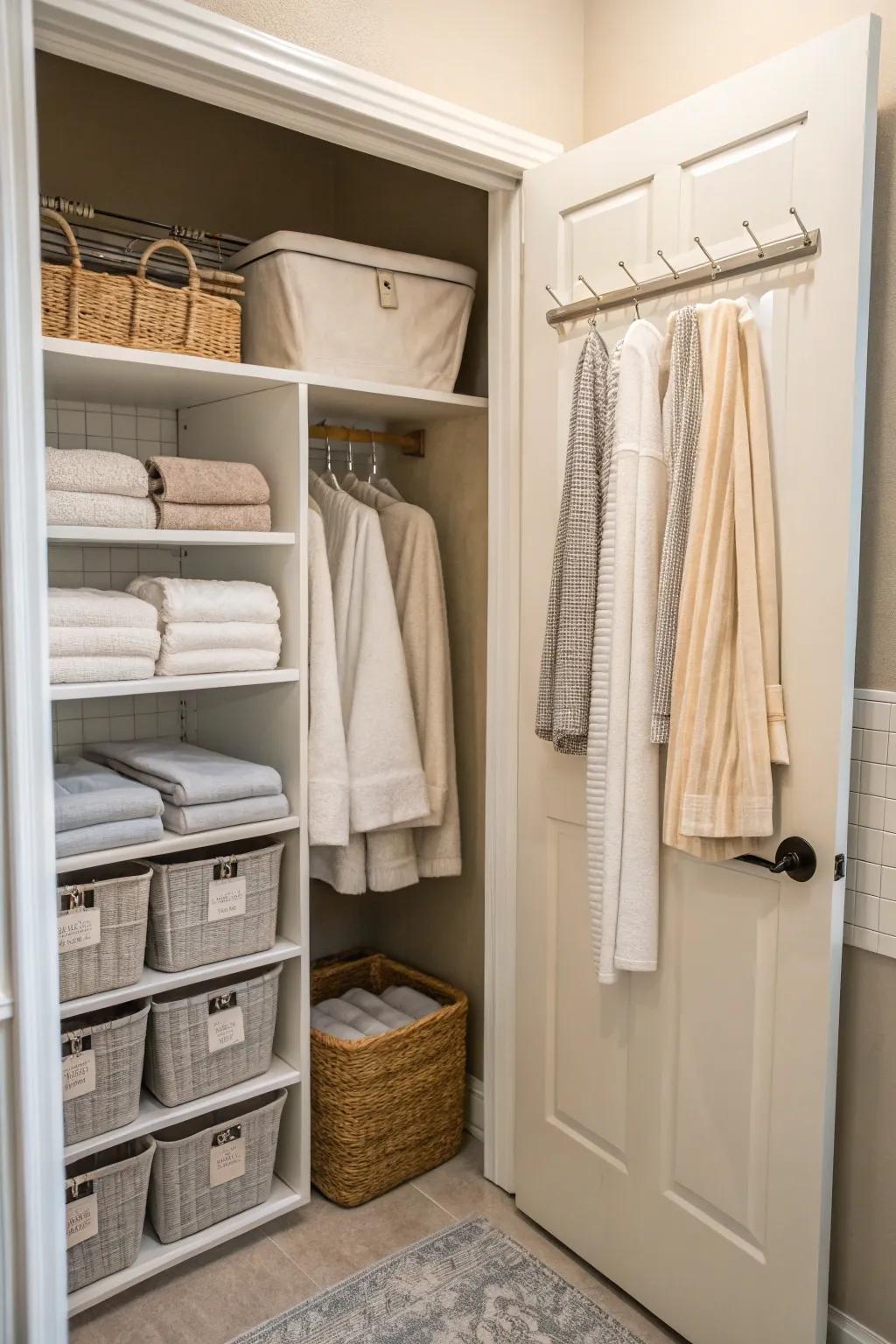 Neutral shades for a calm, unified design.