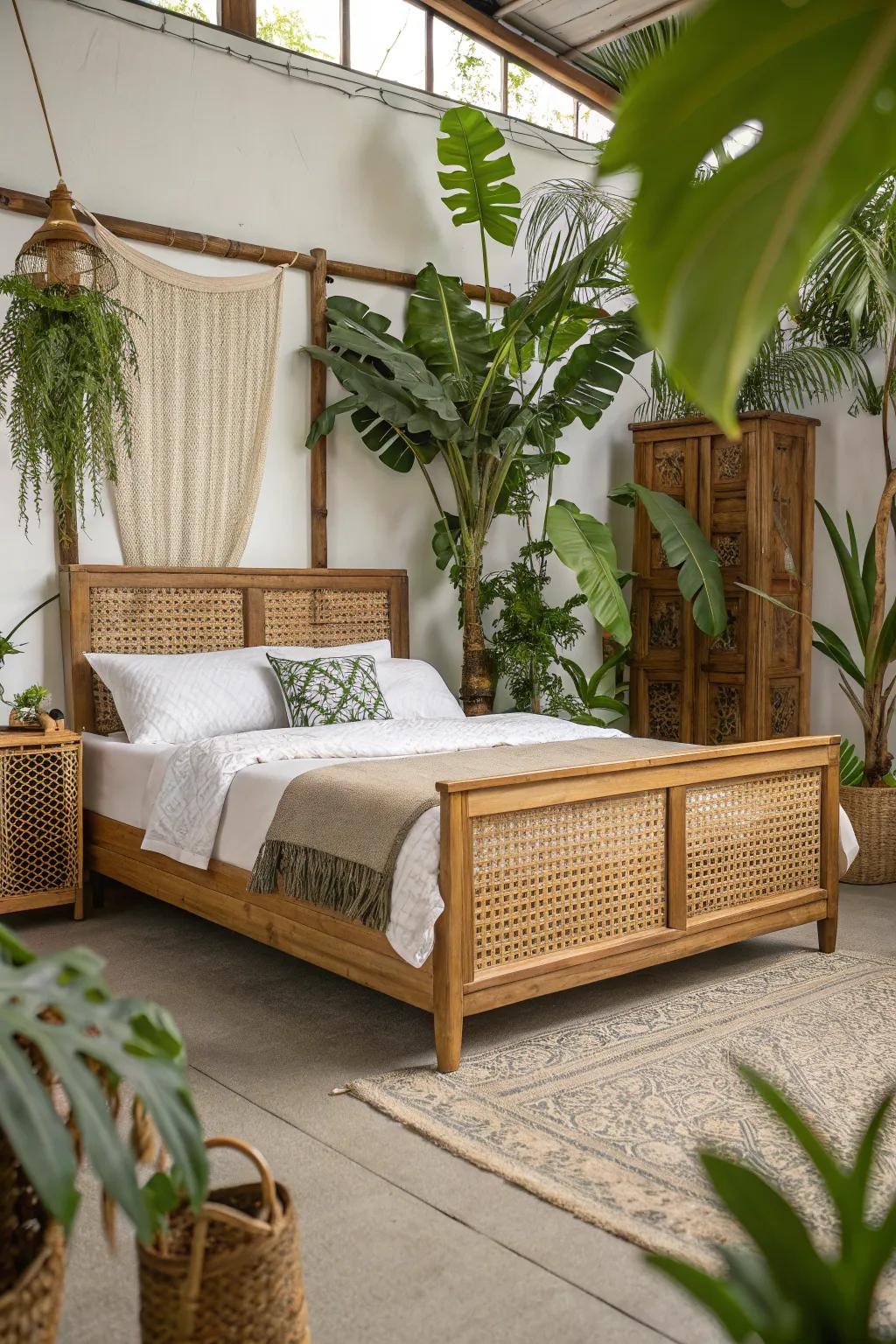 Organic components infuse warmth and a hint of nature.