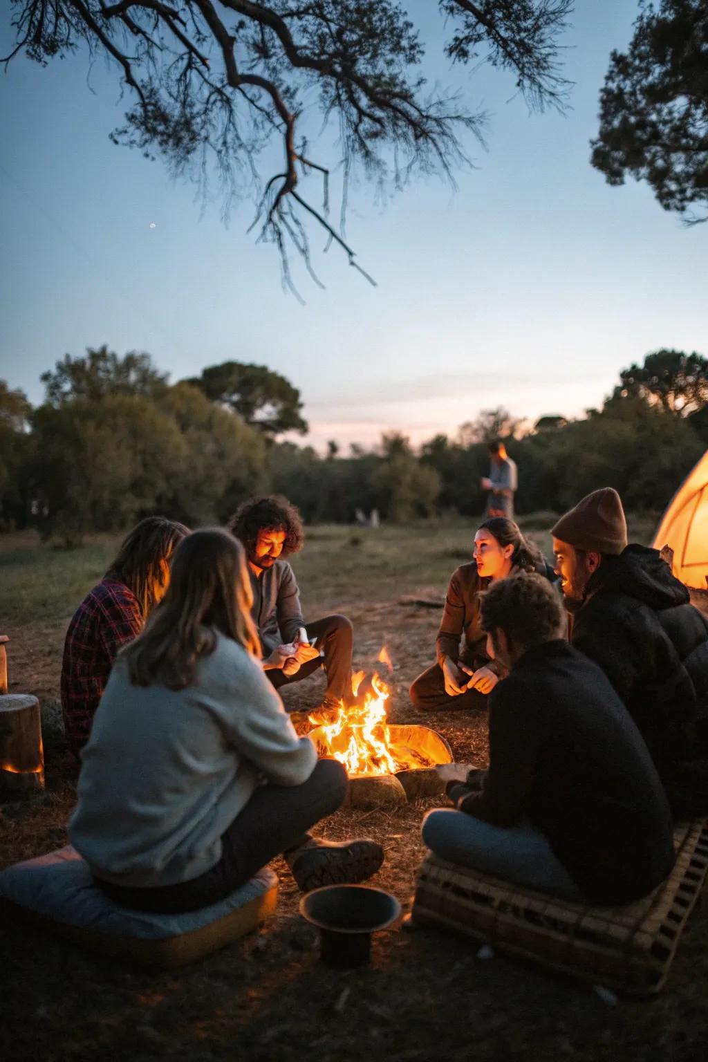 An intimate storytelling group, bringing people closer together.