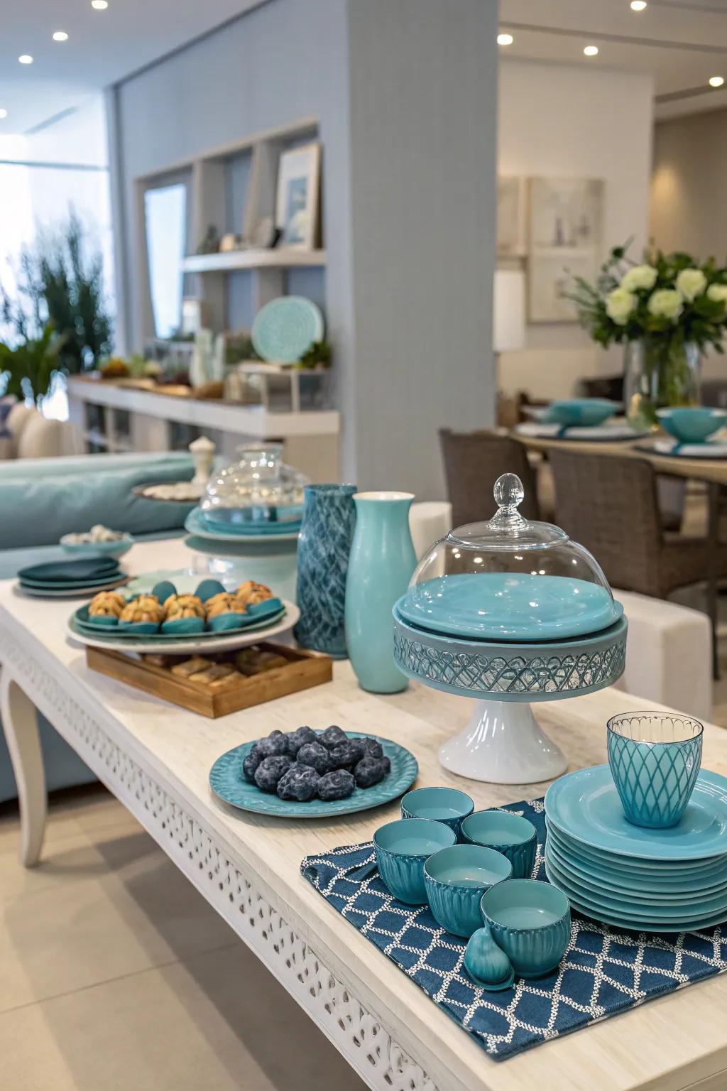 A harmonious appearance achieved with careful color coordination.