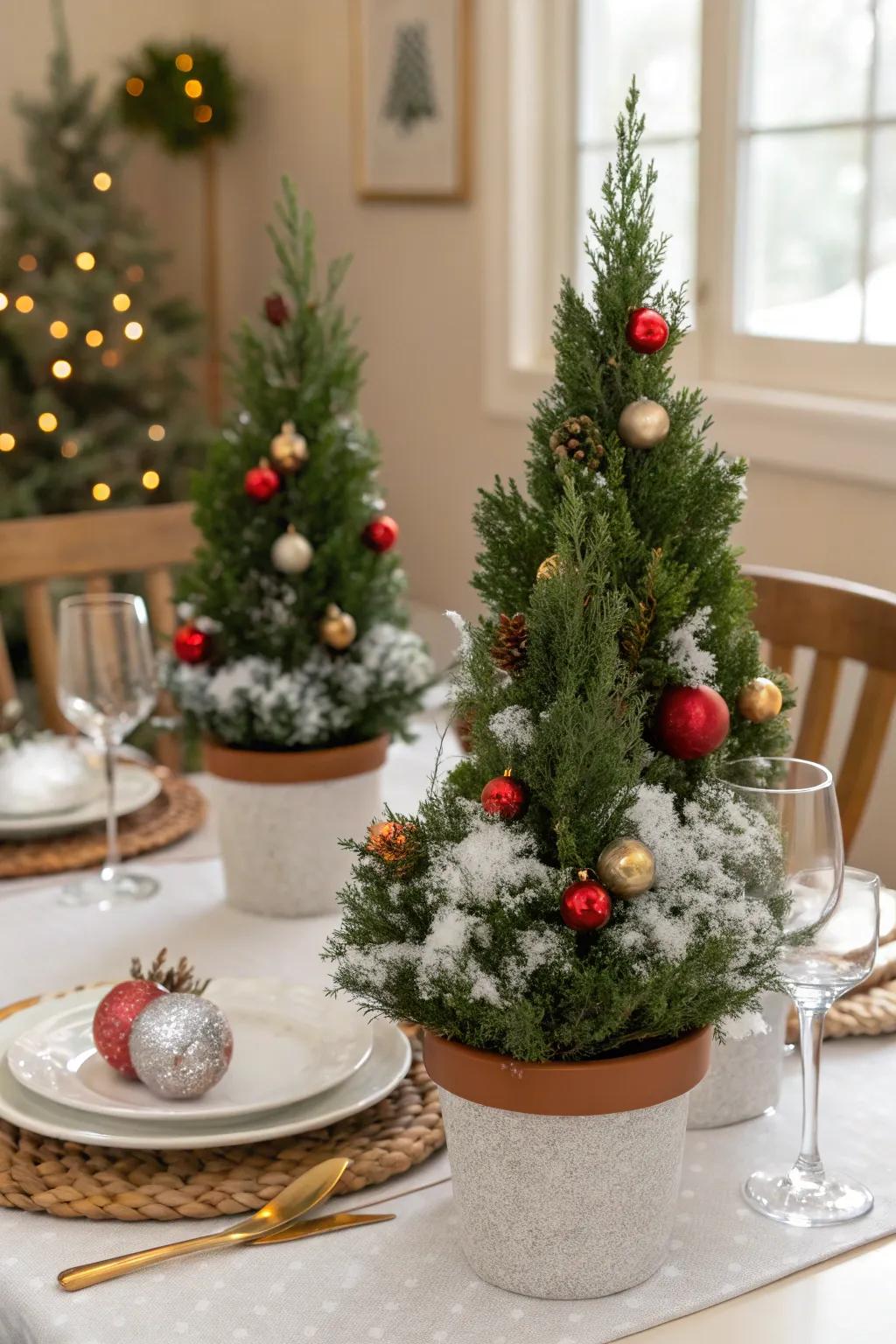 Pocket evergreens stage a light-hearted and jolly show.