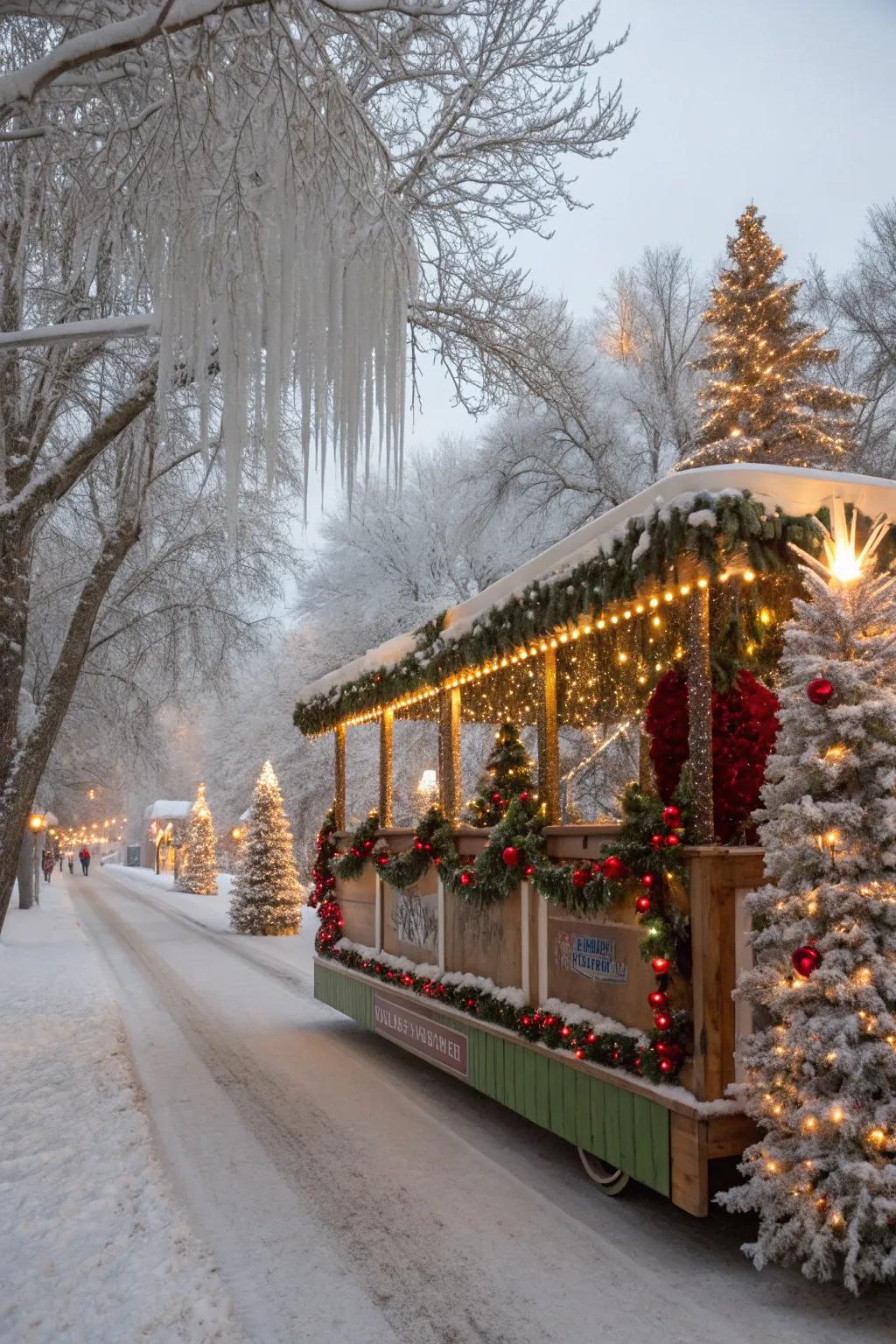 A serene Arctic Wonderland that seizes the soul of a snowy holiday.