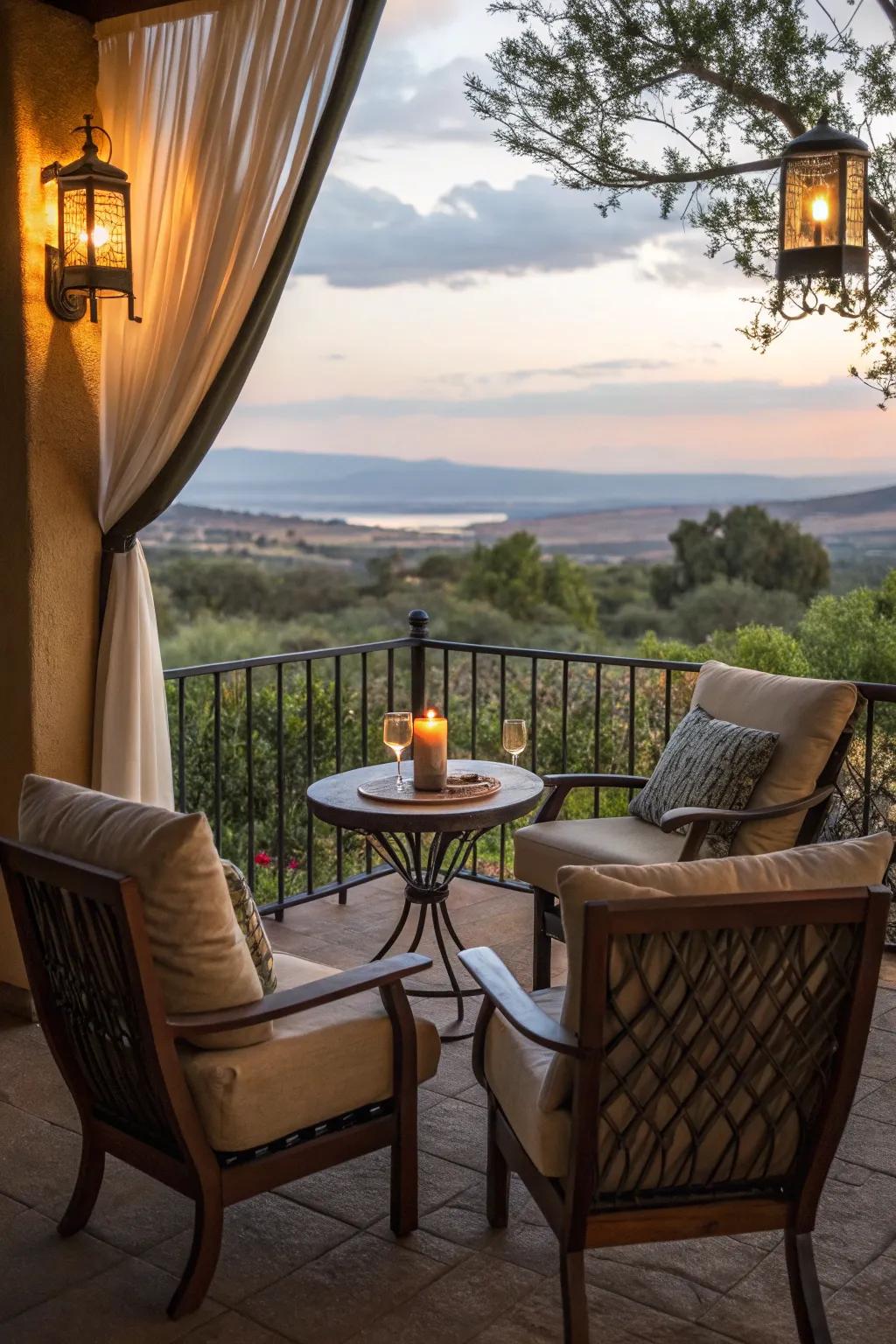 Outdoor living spaces encourage you to unwind and savor the Colorado scenery.