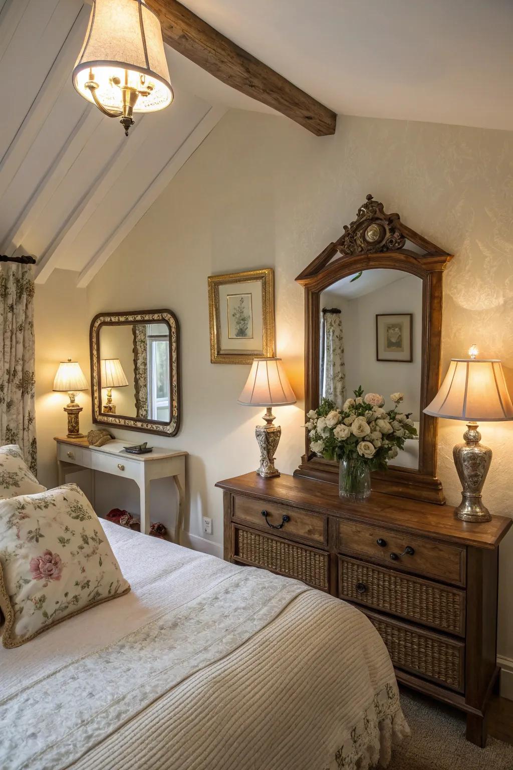Time-honored decor enriches with depth and historical charm.