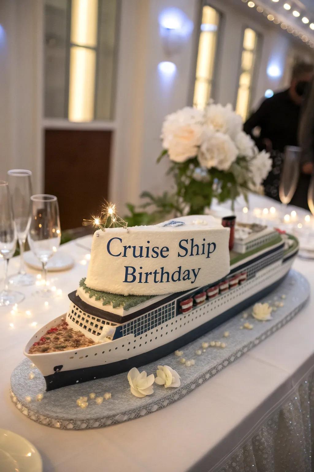 This cake feels extra special with a personalized message.