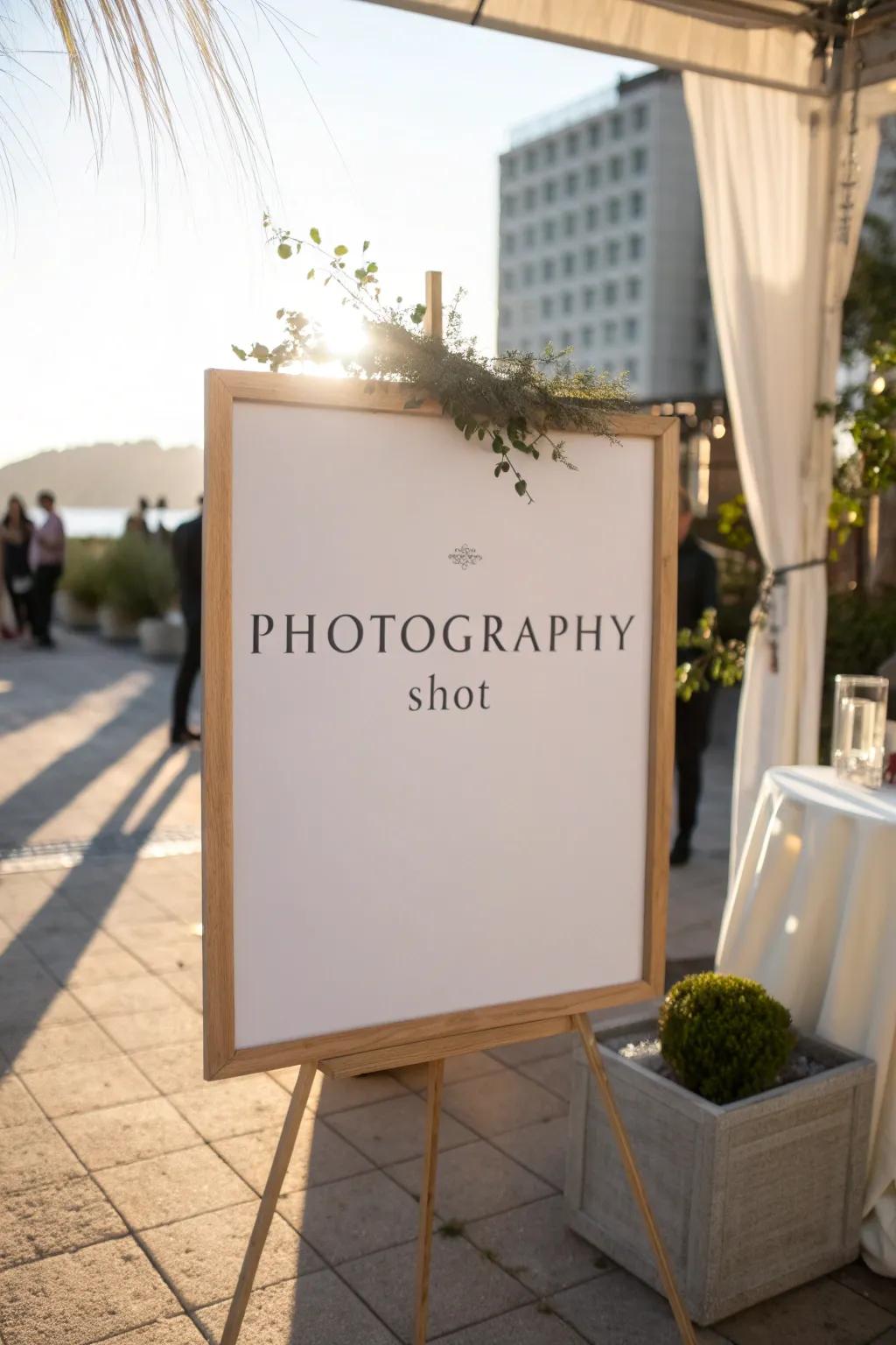 Keep your event poster informative with clear, bold details.