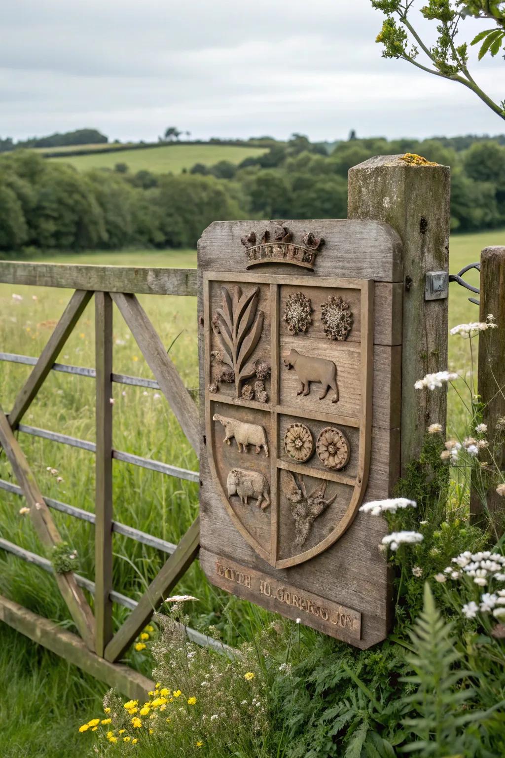 A bespoke family icon narrating a saga of ancestry and honor.
