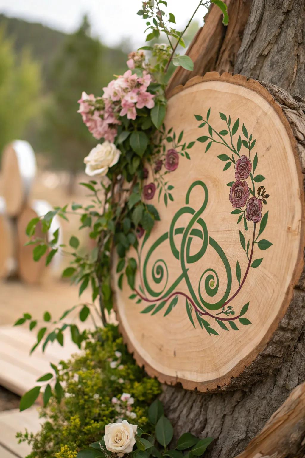 Organic-inspired emblems bring a natural feel to your brand.