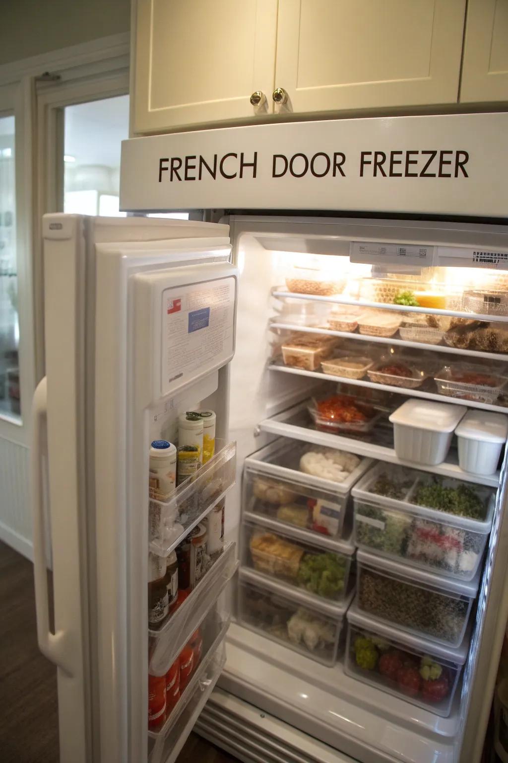 Zones make grouping similar items simple.
