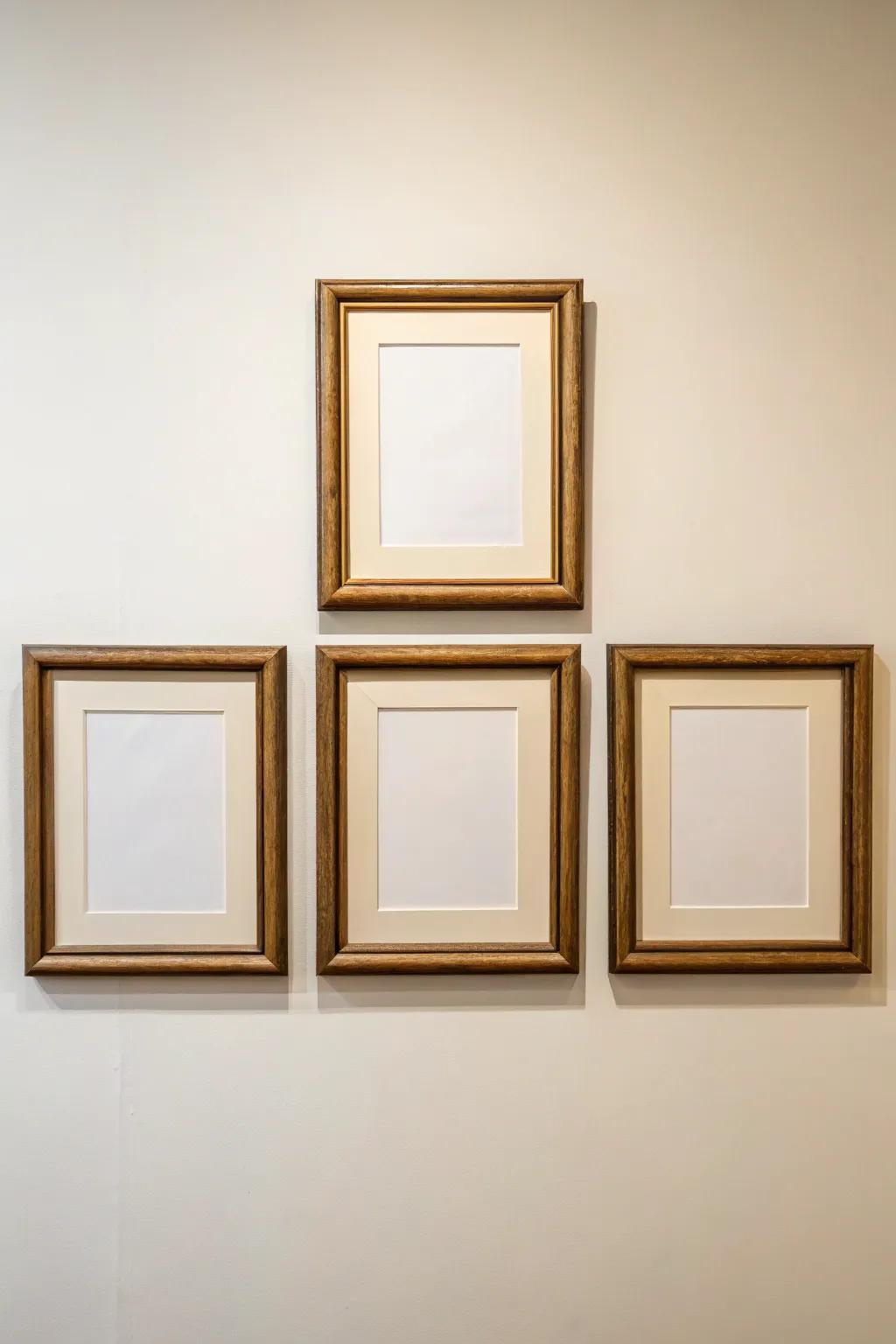 A symmetrical grid layout, radiating contemporary sophistication.