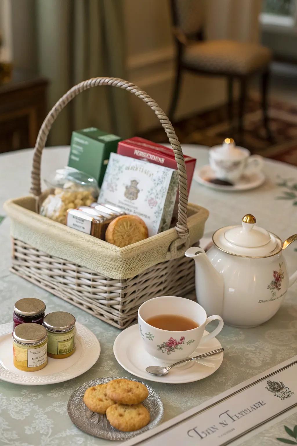 A tea lover's paradise crafted just for mom.