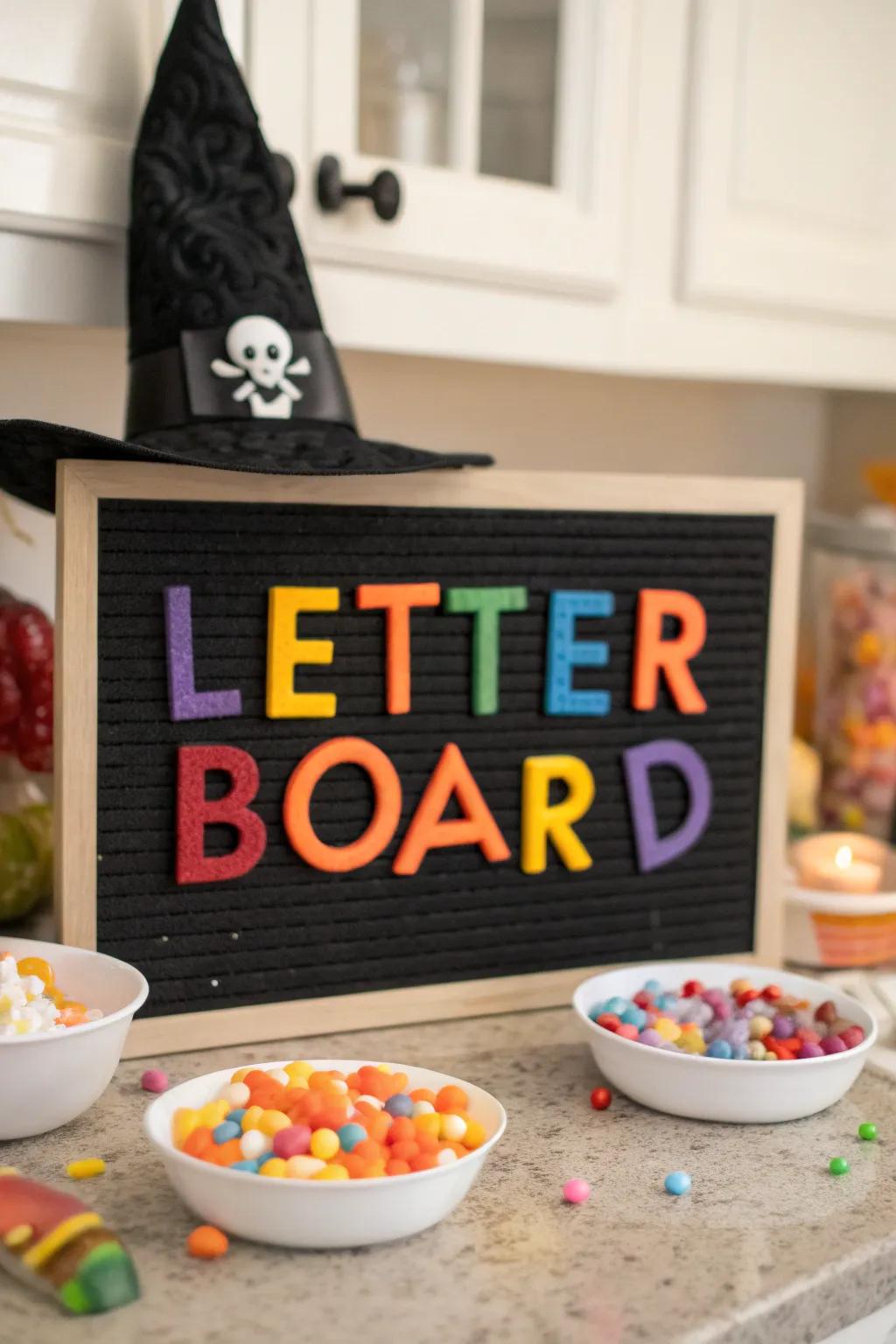 A sassy declaration for candy lovers.