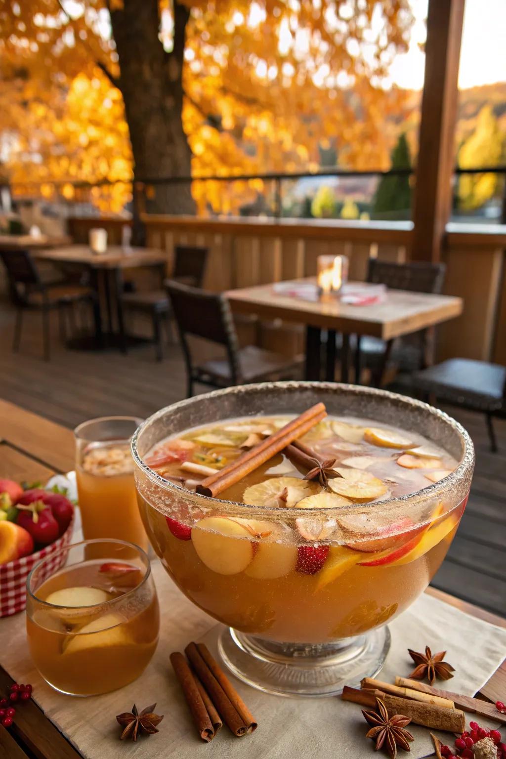 Warm up with a Poison Apple Punch that’s perfect for fall.