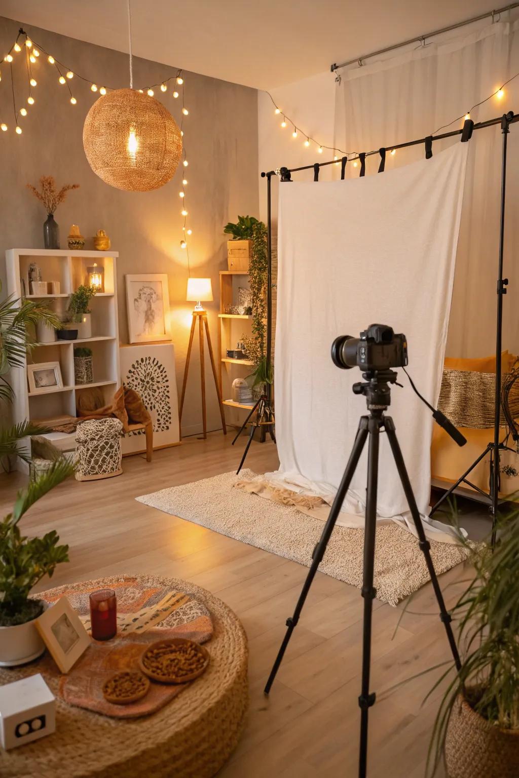 Set the ideal mood with adjustable lighting.