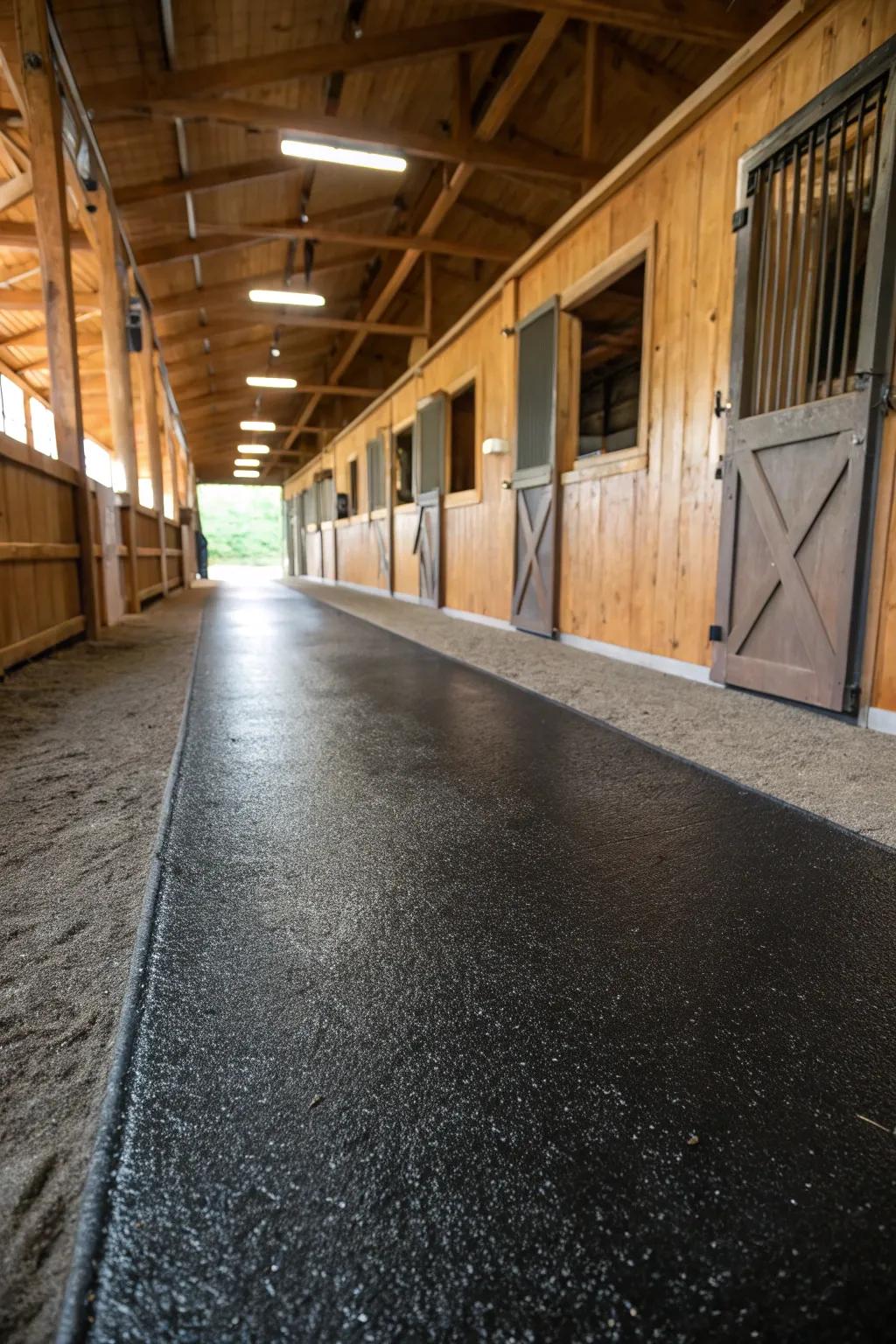 DrainFlow asphalt provides an efficient ground solution with impressive drainage features.