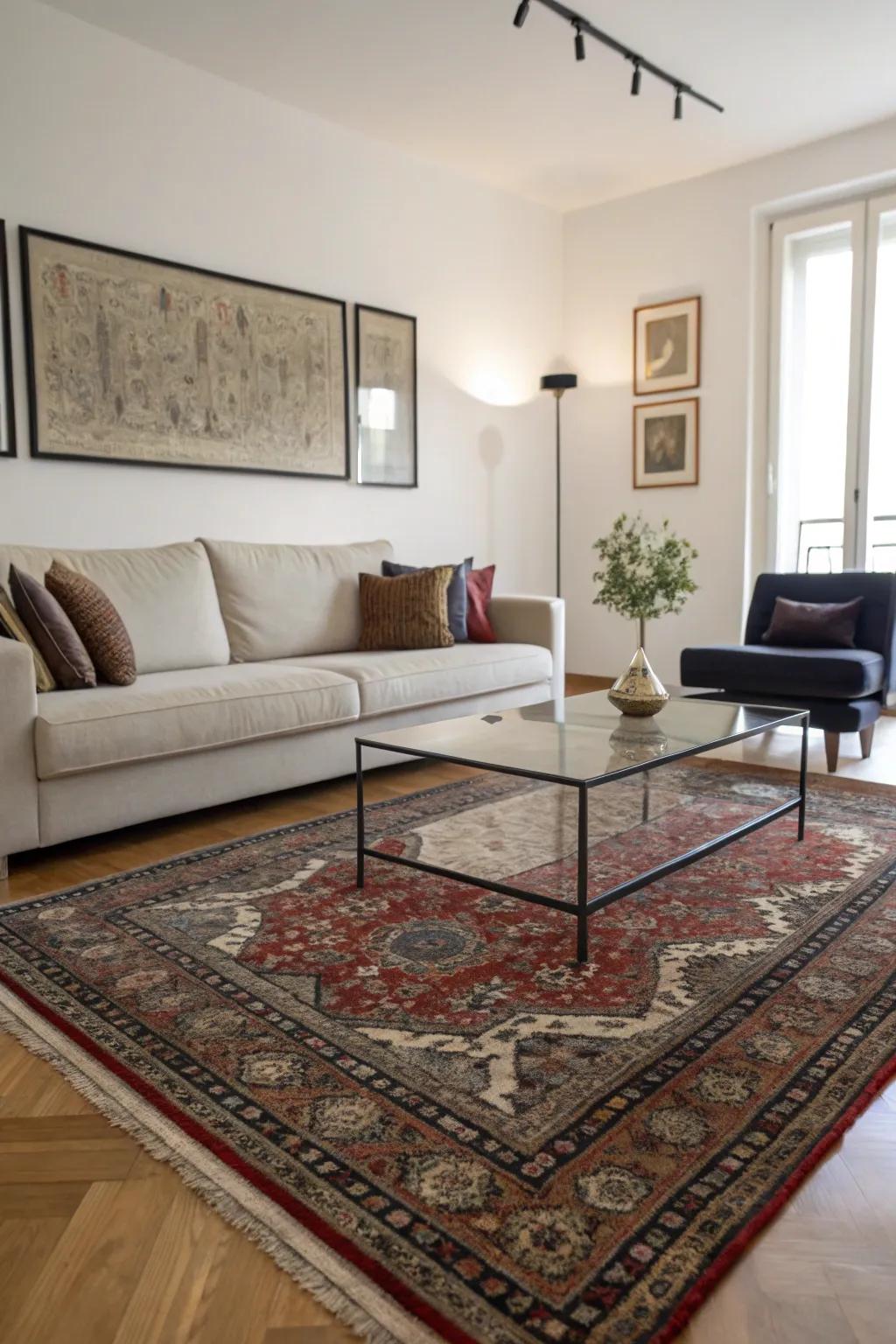 A stunning mix of contemporary and classic details provides a timeless appeal.