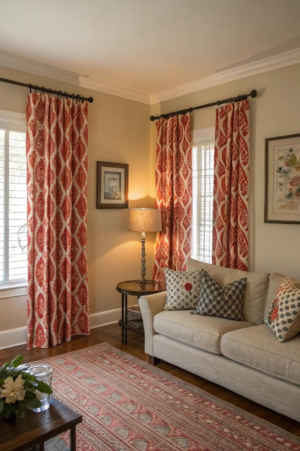 Strong designs can transform coverings into the focal element of the space.