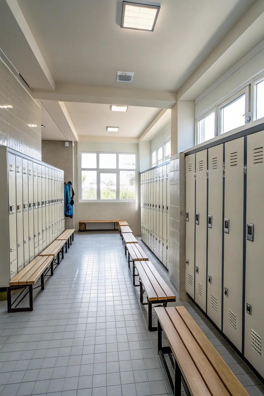 An optimized layout amplifies area and flow.