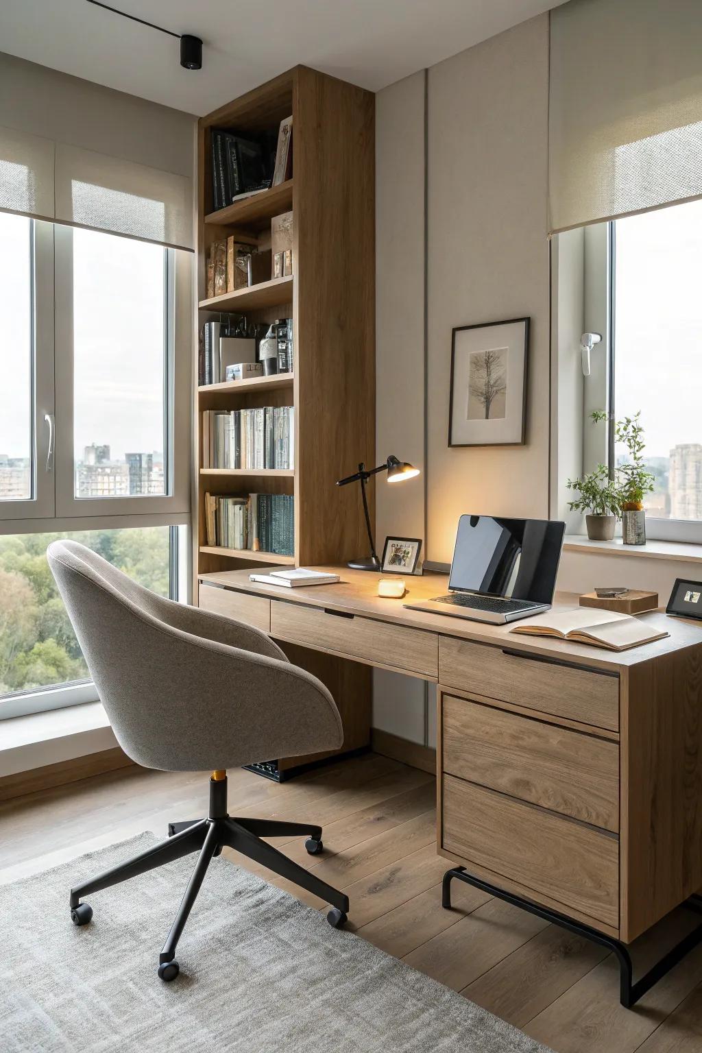 Furniture that enhances both style and functionality for maximum productivity.