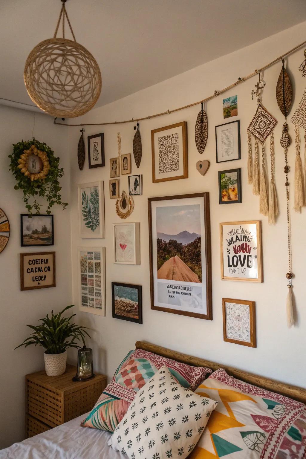 Private accents in decor make a bedroom distinctly yours.