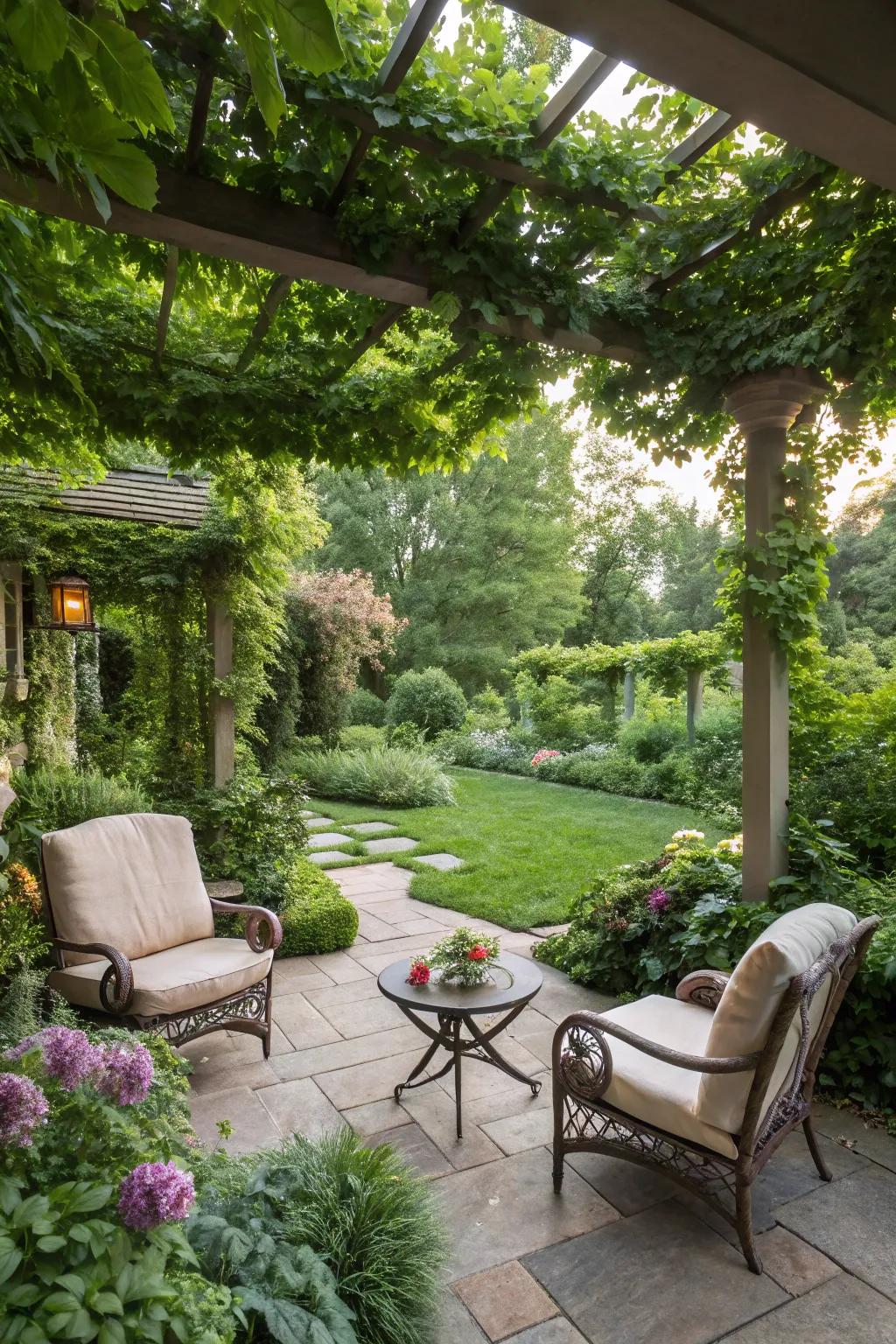 Envelop yourself with nature's serene embrace.