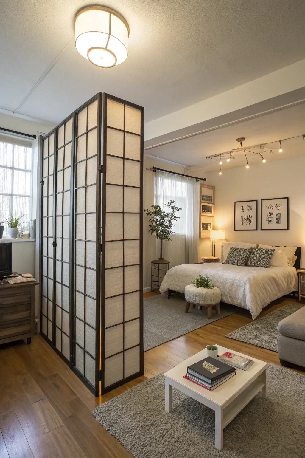 Full height dividers offer considerable partition.