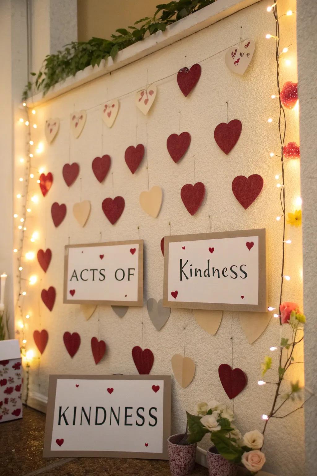 A heartwarming display of kindness.