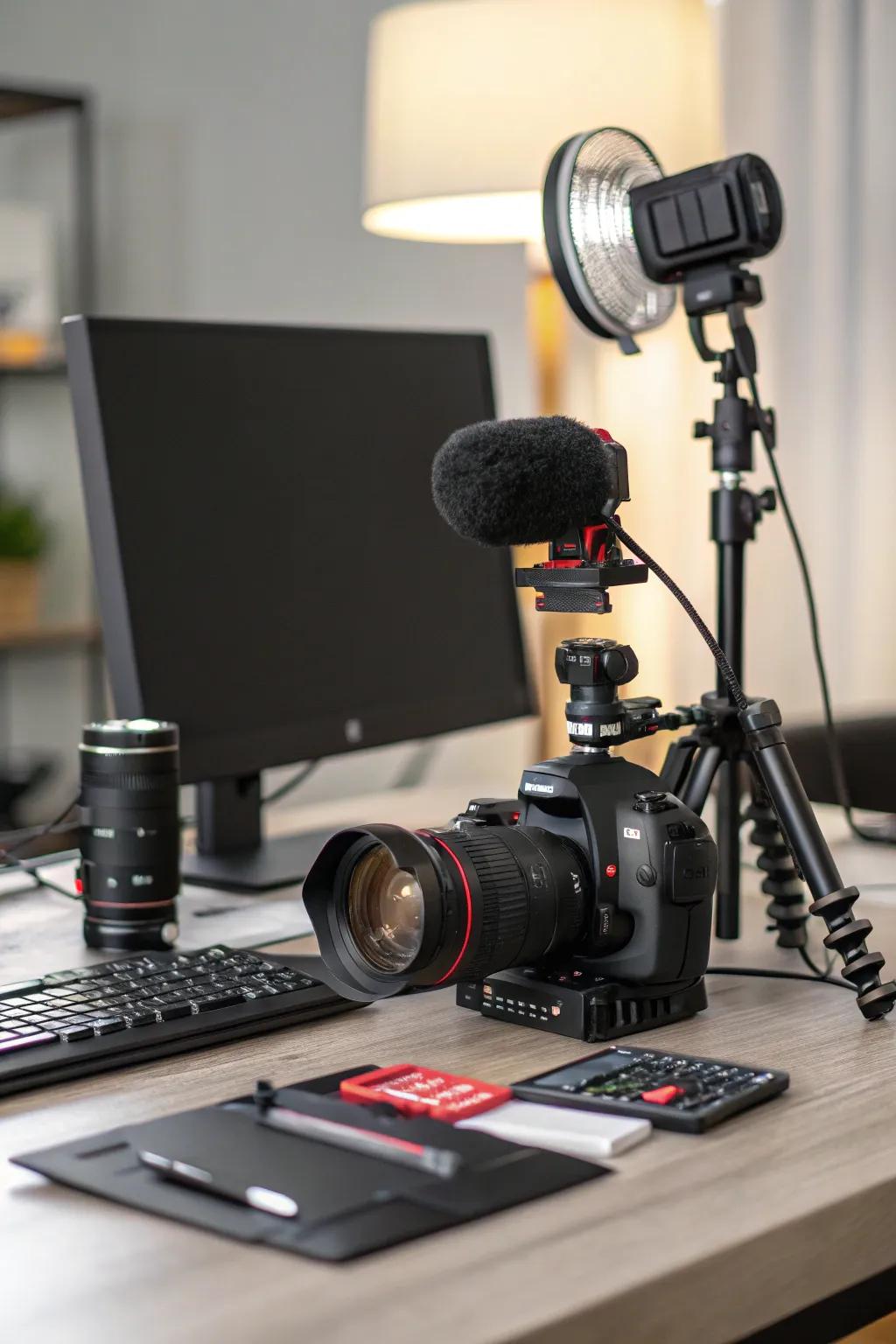Capture every moment in detail with essential streaming camera equipment.