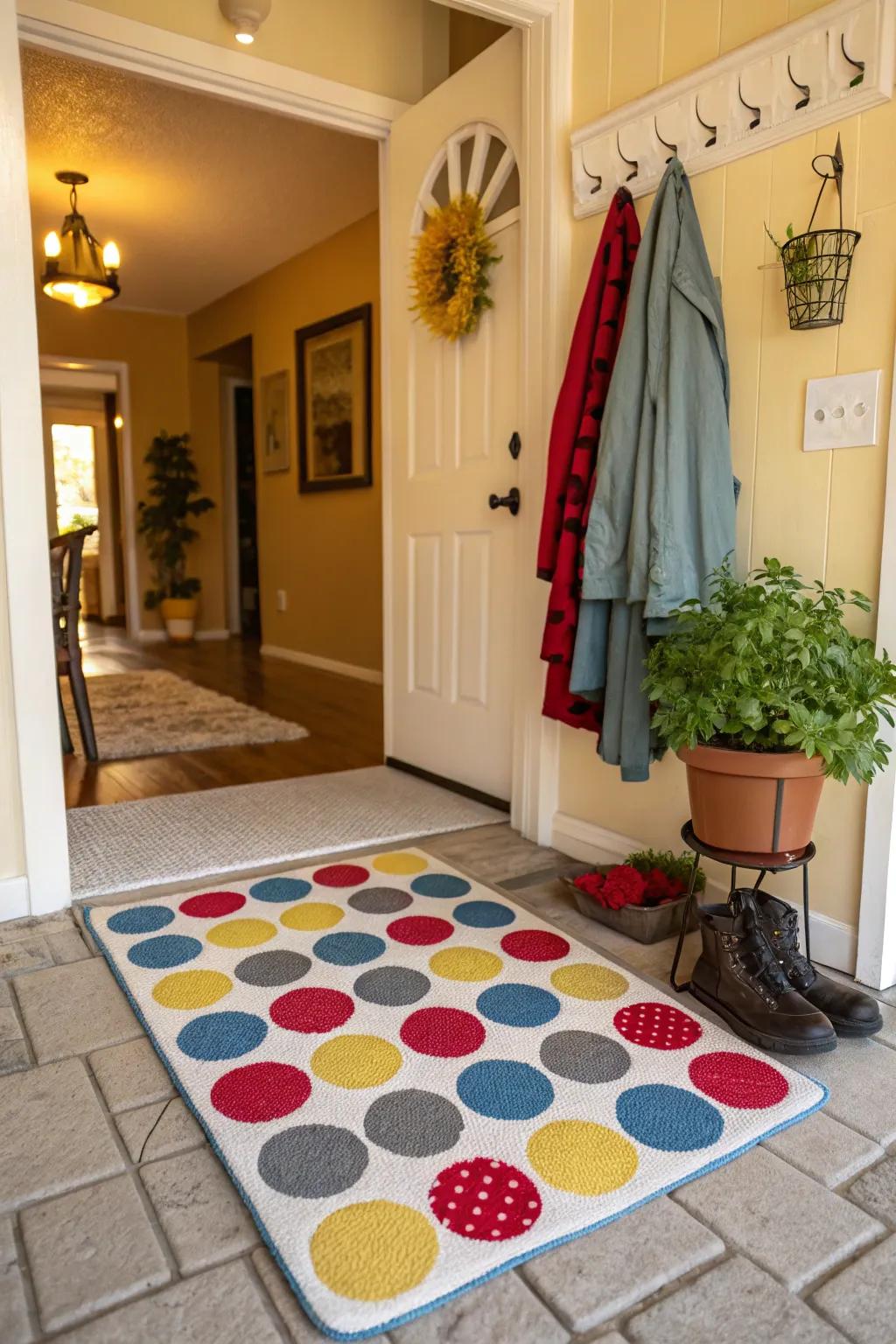 Infuse a sense of whimsy with playful floor covering designs.