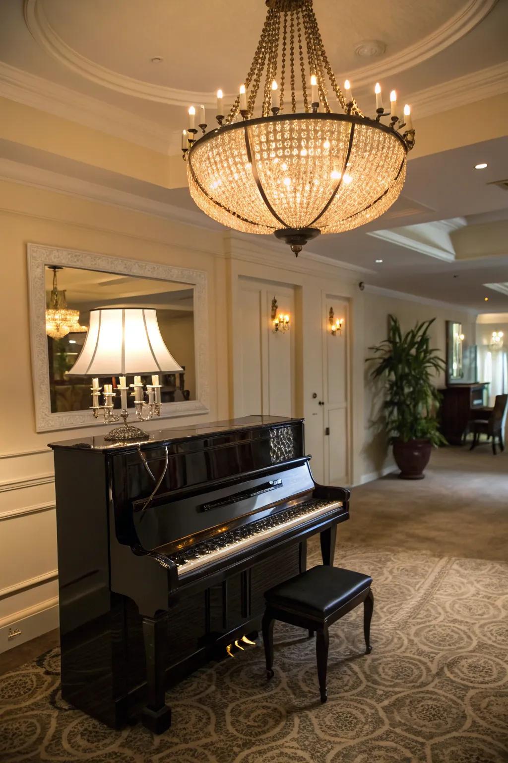 Set the scene for music with flawless lighting.