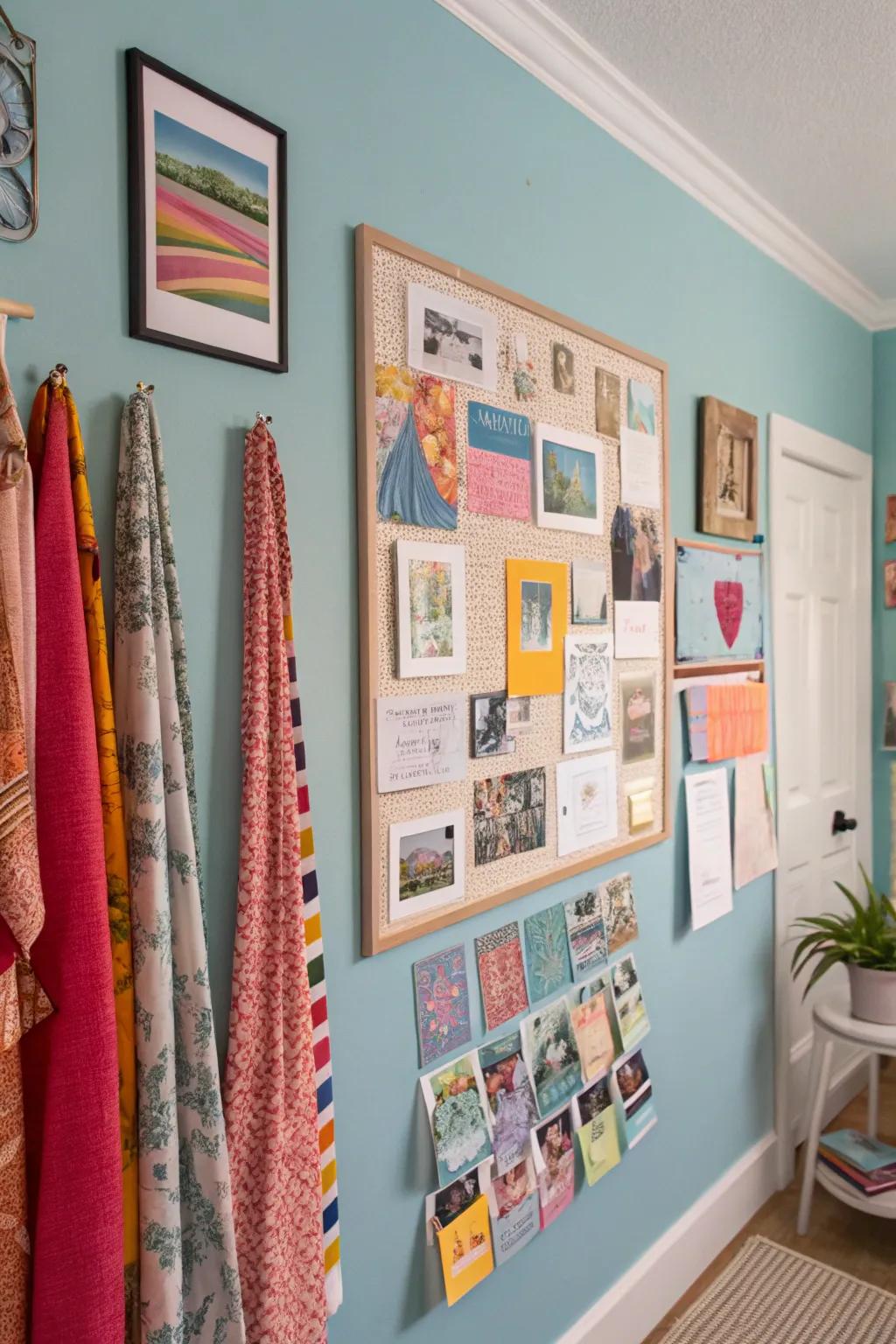 Allow your inspiration board to evolve alongside your artistic development.