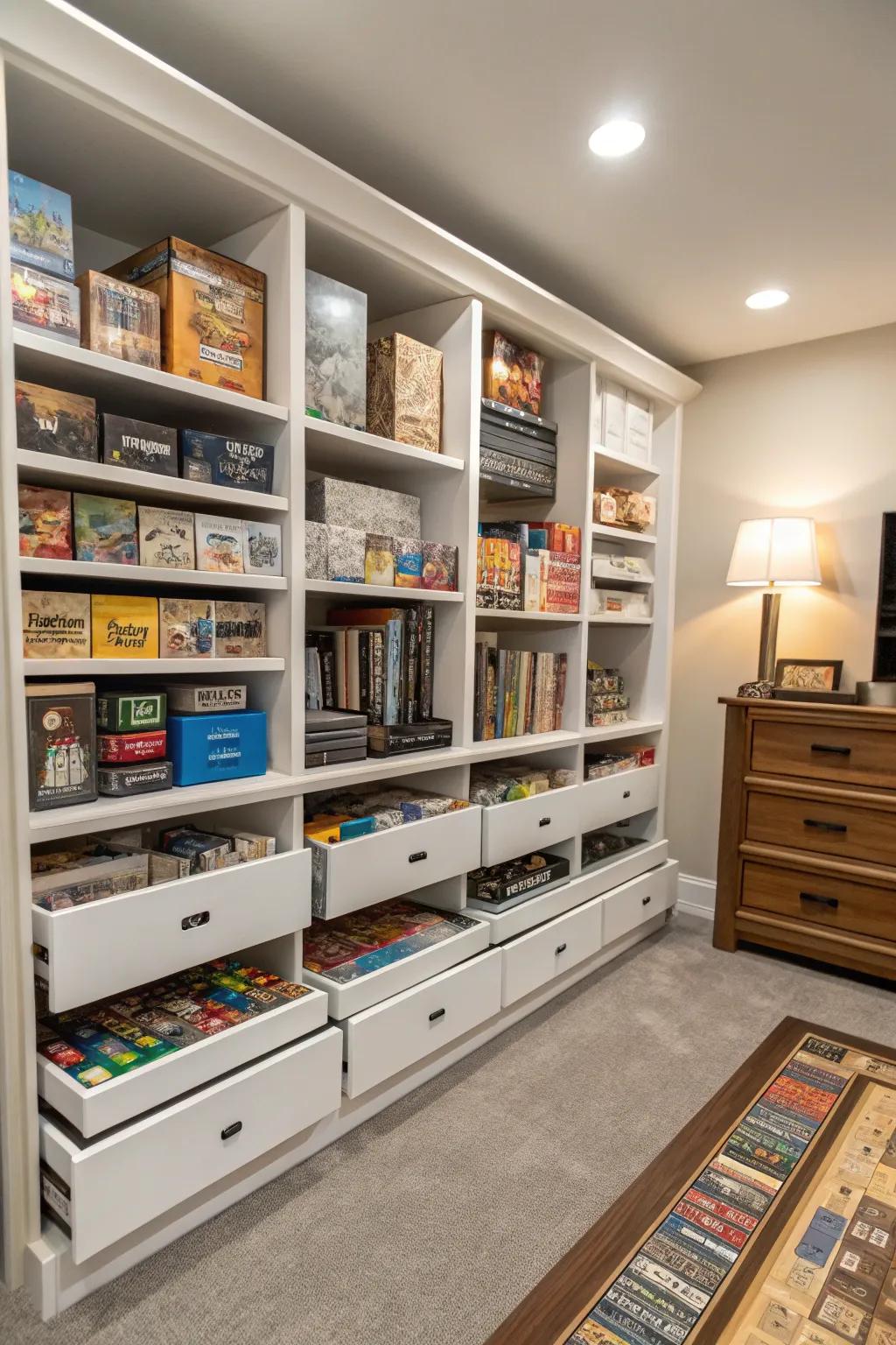 Astute organization sustains your game area's readiness and tidiness for action.
