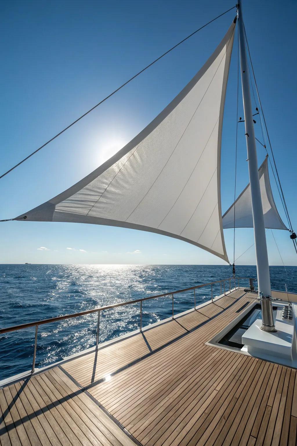 Transform your boat's look and comfort with a DIY sail shade—where practicality meets artistry on the open water.