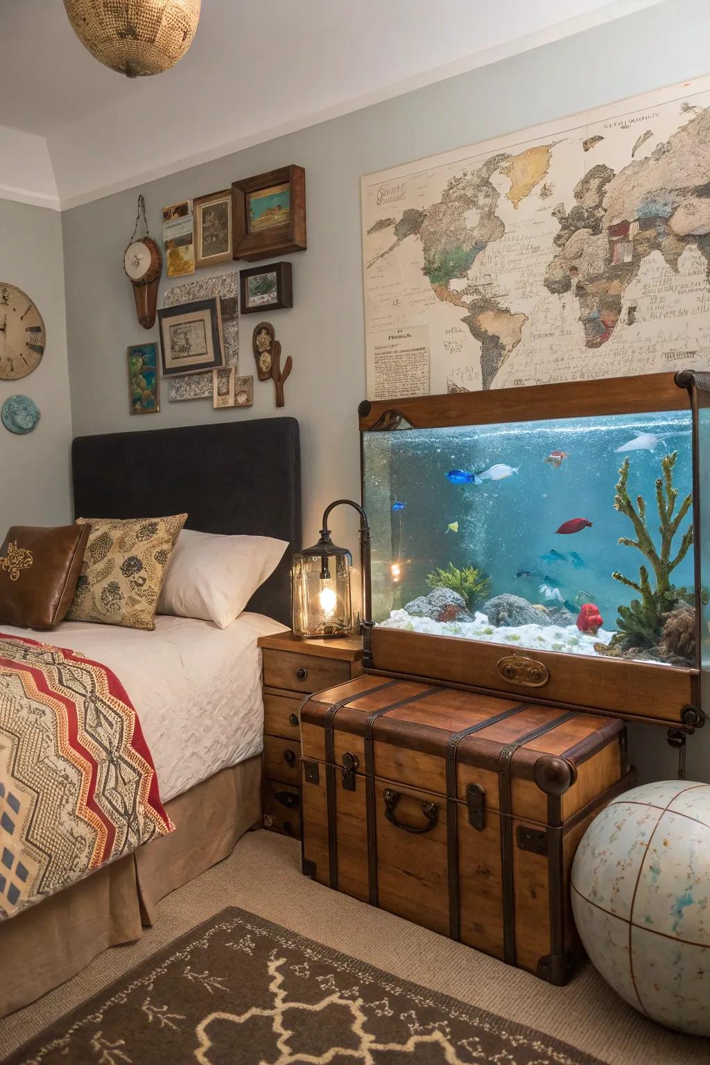 A themed design mirrors individual passions and adds uniqueness.