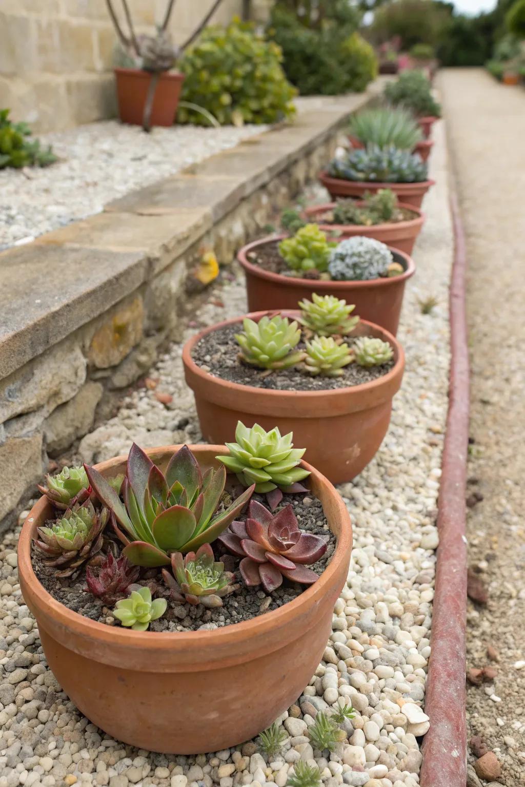 Terracotta accents breathe warmth and charisma into the desert canvas.