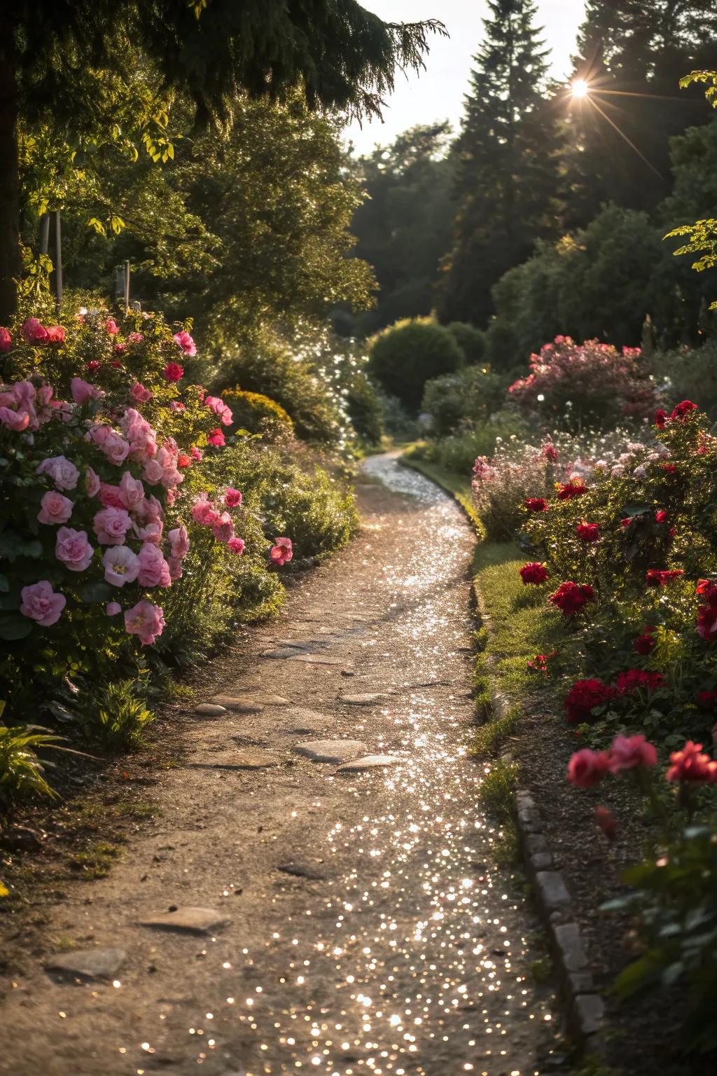 Infuse a bewitching hint with a sprinkle of glimmer.