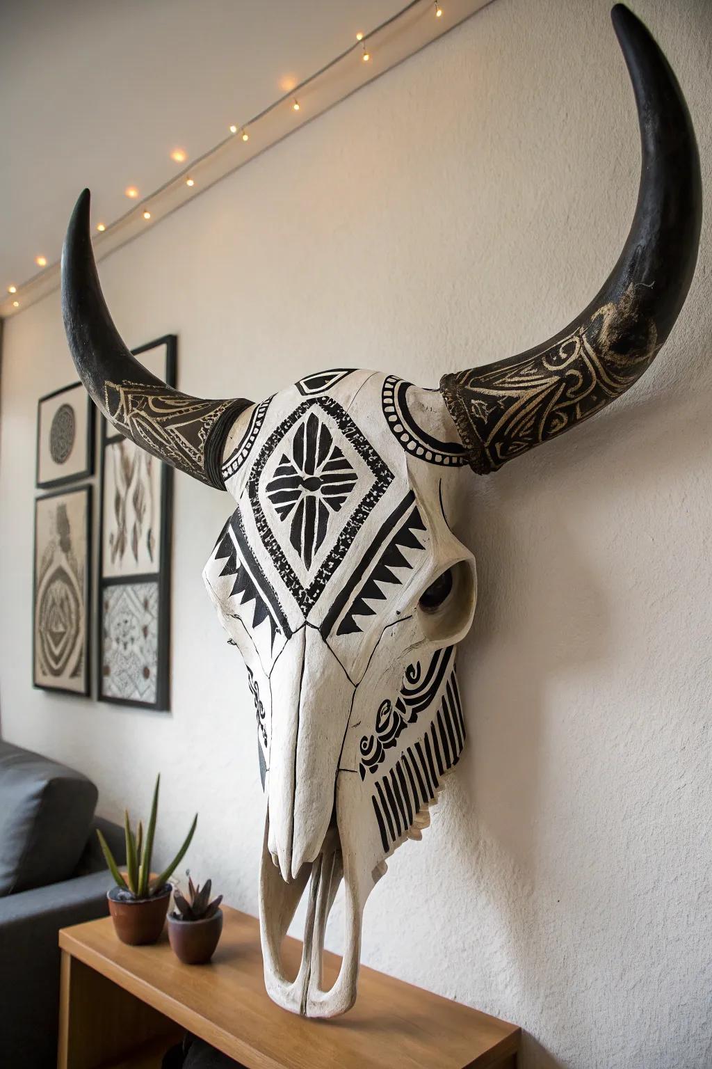 Monochrome designs deliver a chic and modern appeal.