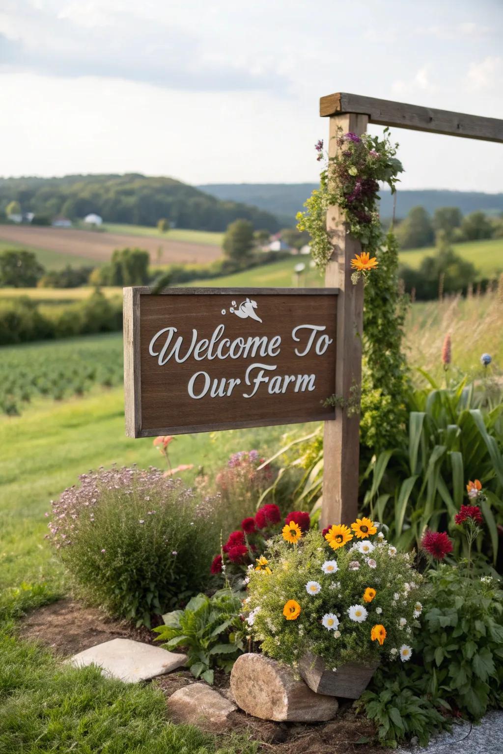 A welcoming note fostering an amicable and alluring environment.